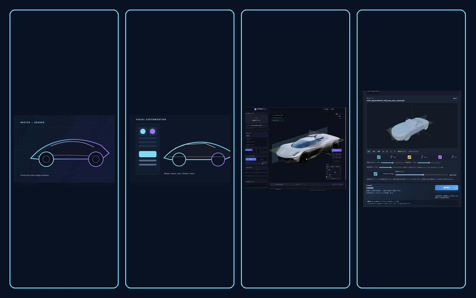 Auto Design Lab product workflow